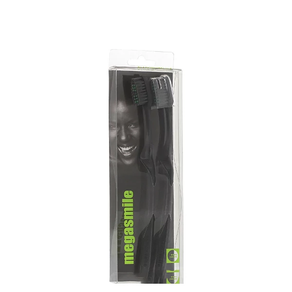 Зубная щетка Megasmile Black Whitening Medium 2 шт.