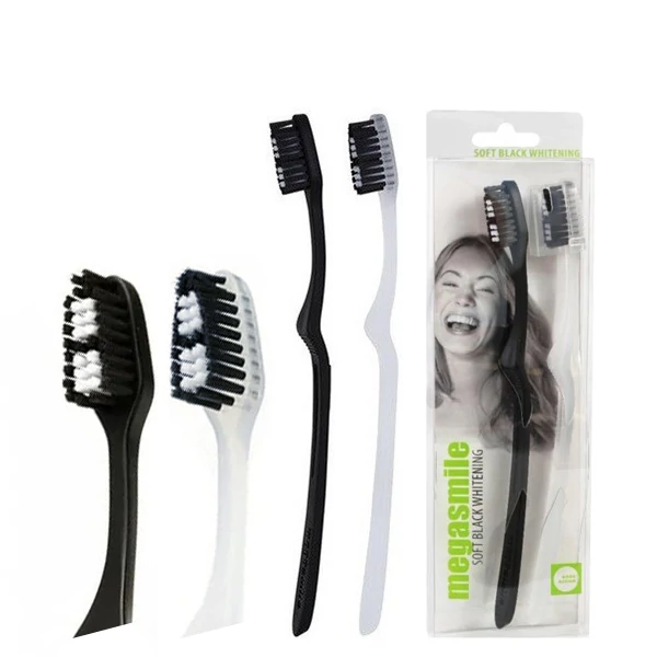 Зубная щетка Megasmile Black Whitening Soft 2 шт.