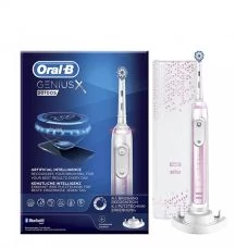Зубная щетка Oral-B Genius X 20100S Blush Pink + Etui USB ЕС