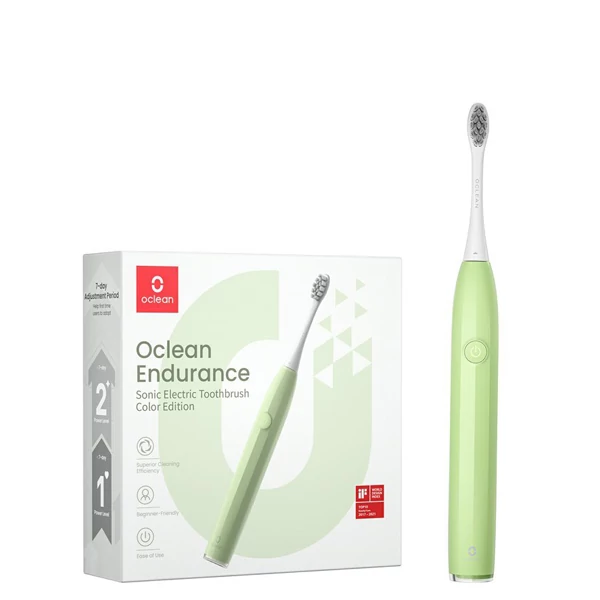Электрическая зубная щетка Oclean Endurance (6970810552447) Green ЕС