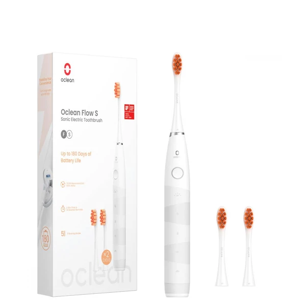 Электрическая зубная щетка Oclean Flow S Sonic (6970810552959) White ЕС