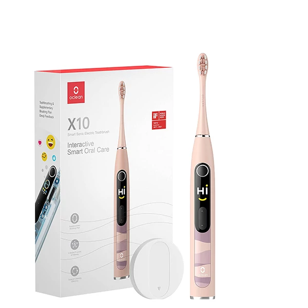 Зубная щетка Oclean X10 Smart Pink Звуковая