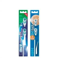 Набор насадок Oral-B Cross Action Complete - 4 нас.
