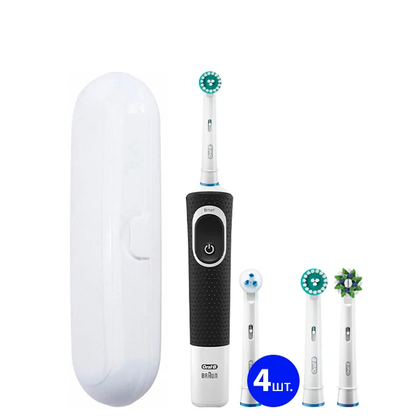 Зубная щетка для брекетов Oral-B D100 Black Orto Kit PRO ЕС