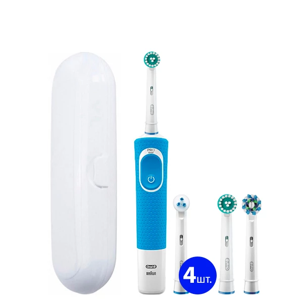 Зубная щетка для брекетов Oral-B D100 Blue Orto Kit PRO ЕС
