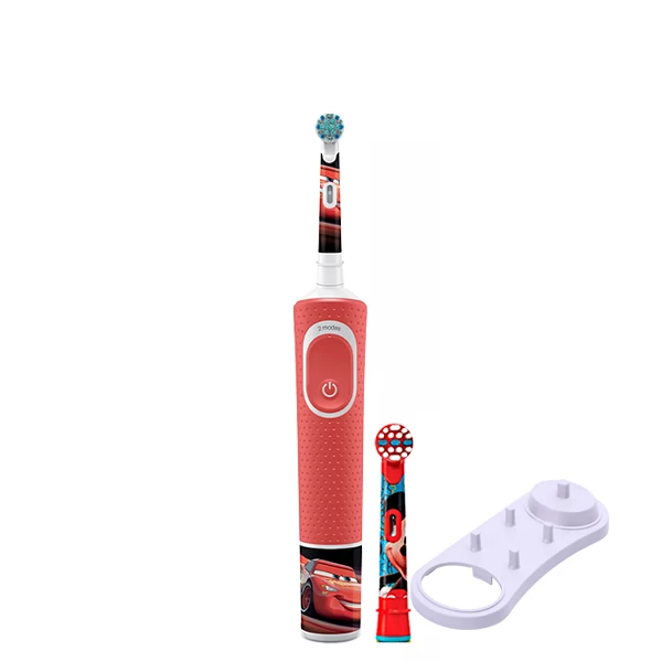 Детская зубная щетка Oral-B D100.413.2K Kids &quot;Тачки&quot; Extra Soft (2 нас.) + Подставка