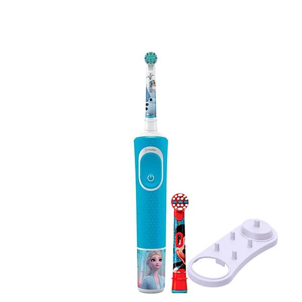 Детская зубная щетка Oral-B D100 Kids Холодное сердце Extra Soft (2 нас.) + Подставка