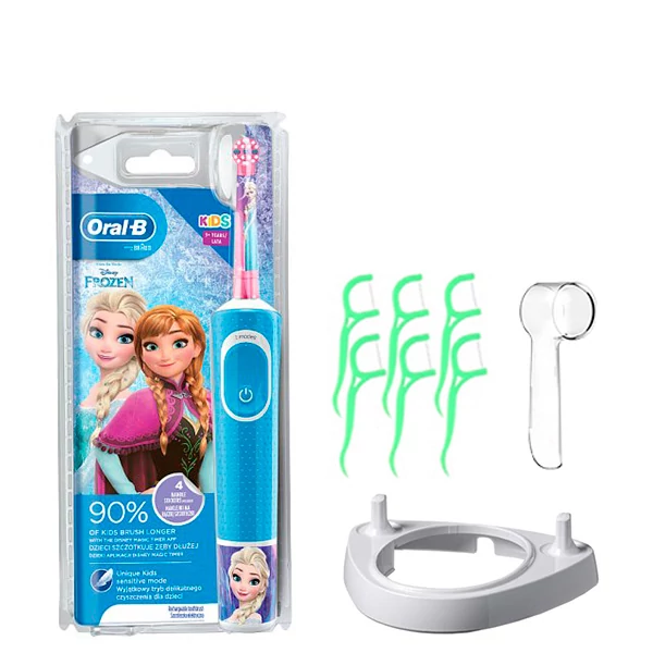 Зубная щетка Oral-B D100 Kids &quot;Холодное сердце&quot; Special Edition с рожком ЕС