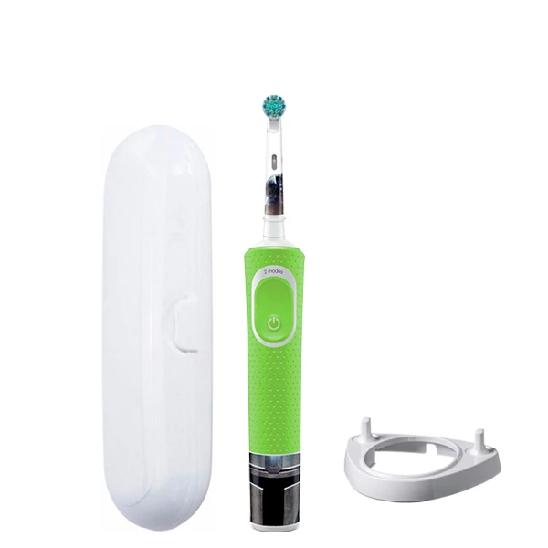 Электрическая зубная щетка Oral-B D100 Kids Mandalorian Extra Soft подставка рожок + Футляр ЕС