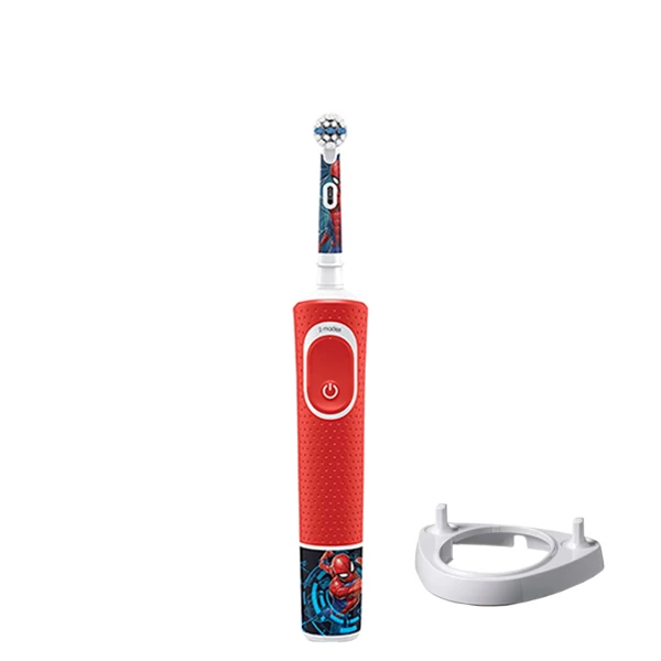 Электрическая зубная щетка Oral-B D100 Kids Marvel Spider-Man + Подставка рожков ЕС