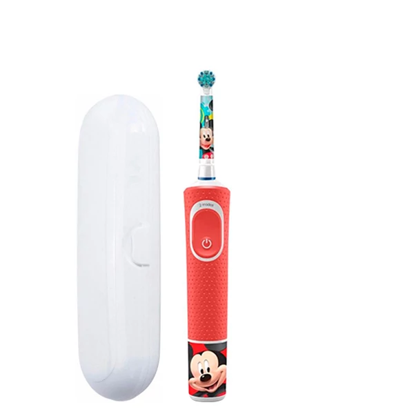 Электрическая зубная щетка Oral-B D100 Kids Mickey Extra Soft + Футляр ЕС