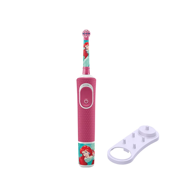 Электрическая зубная щетка Oral-B D100 Kids Принцессы + Подставка