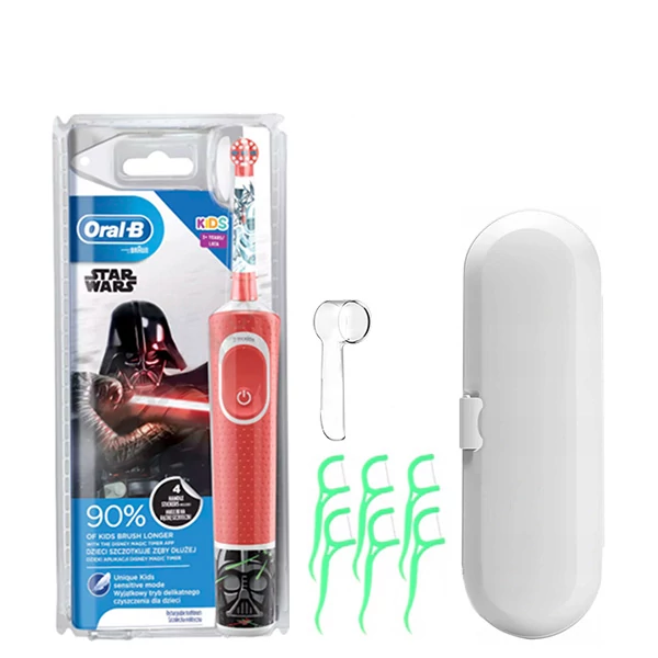 Зубная щетка Oral-B D100 Kids &quot;Звездные войны&quot; Special Edition с футляром ЕС