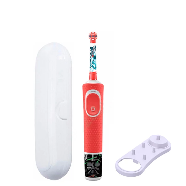Зубная щетка Oral-B D100 Kids &quot;Звездные войны&quot; подставка + футляр белый