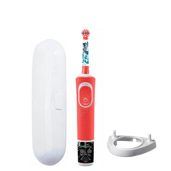 Зубная щетка Oral-B D100 Kids &quot;Звездные войны&quot; подставка рожок + футляр белый ЕС