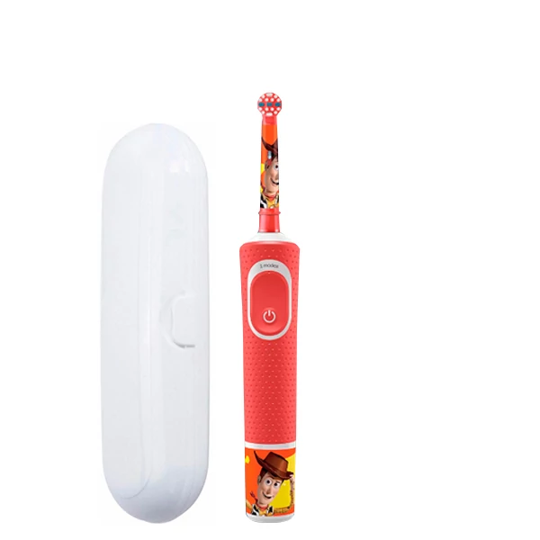Зубная щетка Oral-B D100 Kids "Toy Story" + футляр белый ЕС