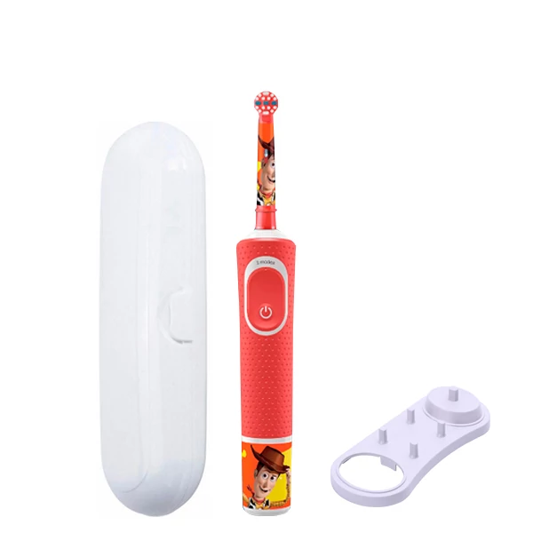 Зубная щетка Oral-B D100 Kids "Toy Story" подставка + футляр белый