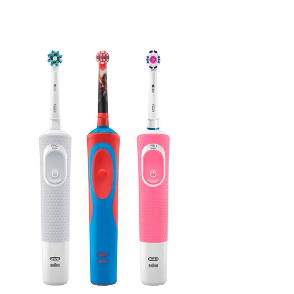 Зубные щетки Vitality D100 + D12 Kids Boy Семейный набор 3 в 1 ЕС