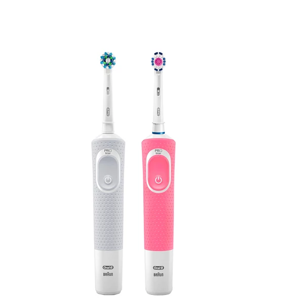 Зубная щётка Vitality D100 White + Pink ЕС