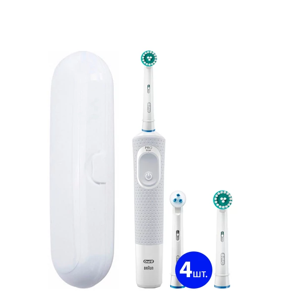 Зубная щетка для брекетов Oral-B D100 White Orto Kit PRO ЕС