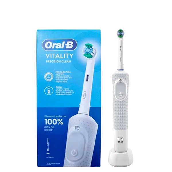 Электрическая зубная щетка Oral-B D100.413.1 Vitality Precision Clean CleanMaximiser White ЕС