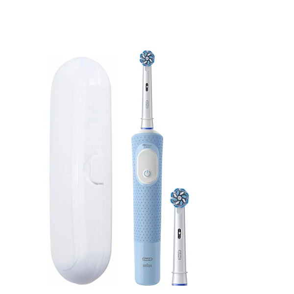 Зубная щетка Oral-B D103 Junior Blue 2 насадки + футляр ЕС