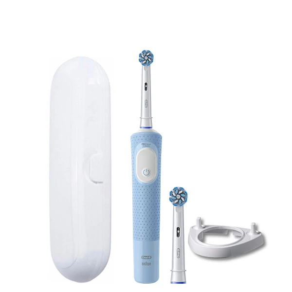 Зубная щетка Oral-B D103 Junior Blue 2 насадки + подставка рожок + футляр ЕС