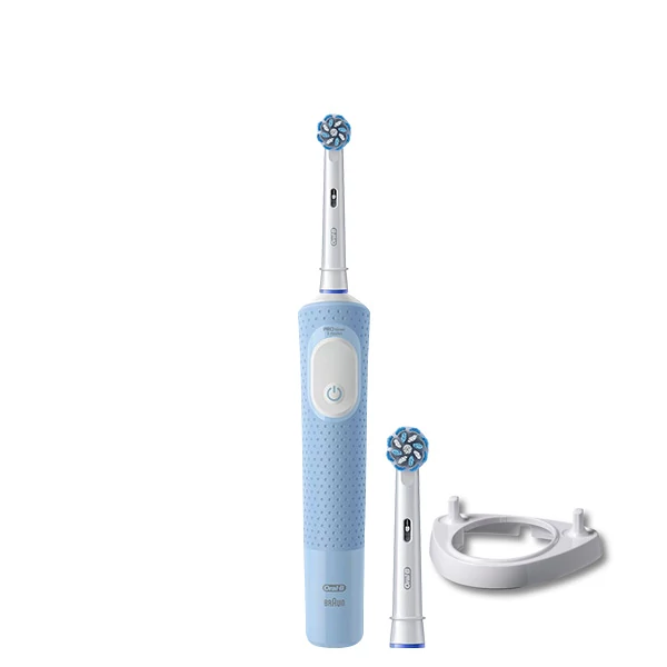 Зубная щетка Oral-B D103 Junior Blue 2 насадки + подставка
