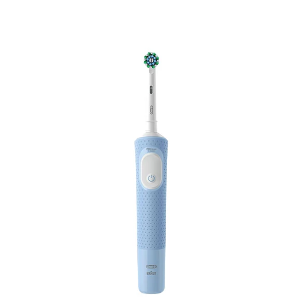 Электрическая зубная щетка Oral-B D103 Vitality Pro Cross Action CleanMaximiser Blue + Футляр ЕС