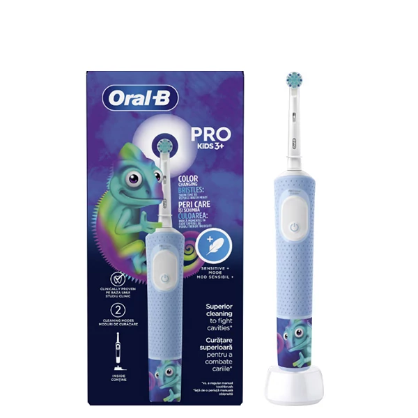 Электрическая зубная щетка Oral-B D103.413.2K Vitality Pro Kids Chameleon