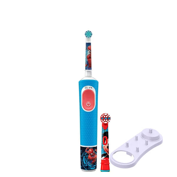 Электрическая зубная щетка Oral-B D103.413.2K Vitality Pro Kids Spider-Man (2 нас.) + Подставка