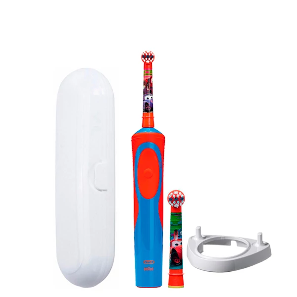Зубная щетка Oral-B D12.513K Stages &quot;Cars&quot; 2 нас. и подставка + футляр ЕС
