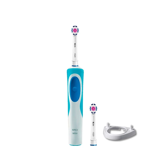 Зубная щетка Oral-B D12.513 Vitality - Отбеливающая 2 нас. + подставка рожок ЕС