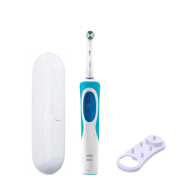 Зубная щетка Oral-B D12.013.1 Vitality Easy Clean Подставка + Футляр белый
