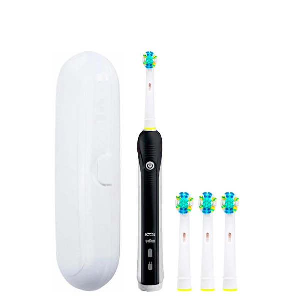 Электрическая зубная щетка Oral-B D16 PRO Black Глубокая чистка с футляром ЕС