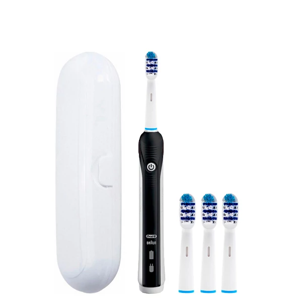 Электрическая зубная щетка Oral-B D16 PRO Black Тризон с футляром ЕС