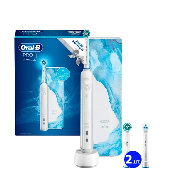 Зубная щетка Oral-B D16 Design Edition White Ortho Kit ЕС