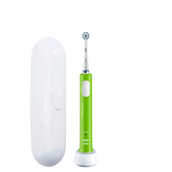 Зубная щетка Oral-B D16.513.1 Junior Green для детей 6+ с футляром
