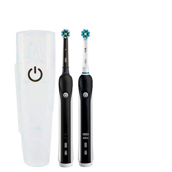 Зубная щетка Oral-B D16 PRO Family Pack 2in1 Black+Black с футляром ЕС