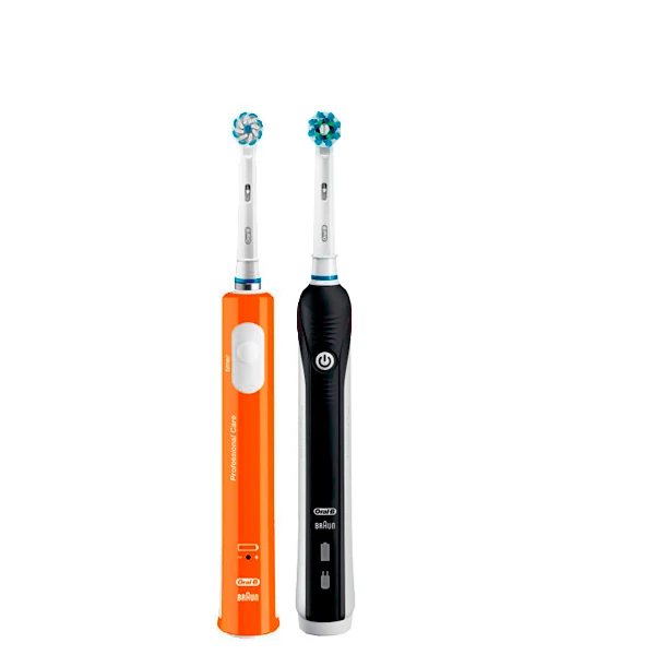 Зубная щетка Oral-B D16 PRO Family Pack 2in1 Black + Junior Orange ЕС