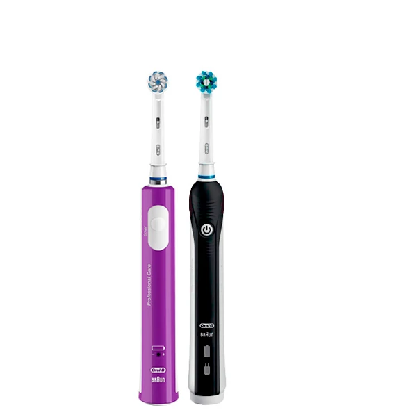 Зубная щетка Oral-B D16 PRO Family Pack 2in1 Black + Junior Purple ЕС