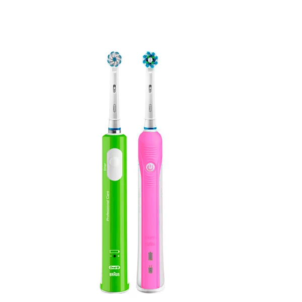 Зубная щетка Oral-B D16 PRO Family Pack 2in1 Pink + Junior Green ЕС