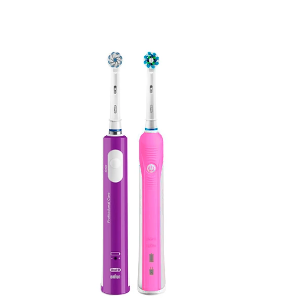 Зубная щетка Oral-B D16 PRO Family Pack 2in1 Pink + Junior Purple ЕС