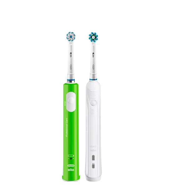 Зубная щетка Oral-B D16 PRO Family Pack 2in1 White + Junior Green ЕС