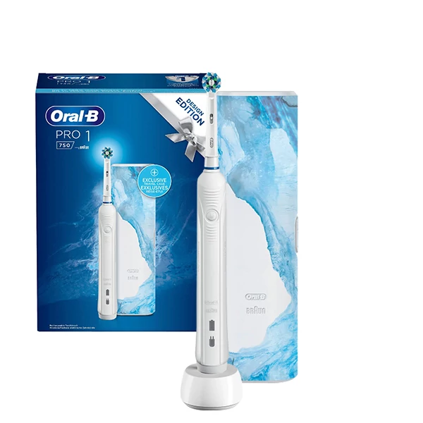 Зубная щетка Oral-B D16/755 WS Pro 1 Design Edition White ЕС