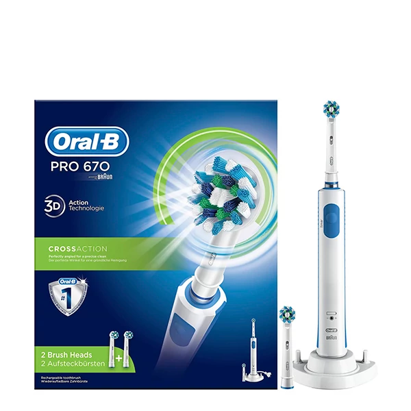 Зубная щетка Oral-B D16.524 Pro 670 Cross Action