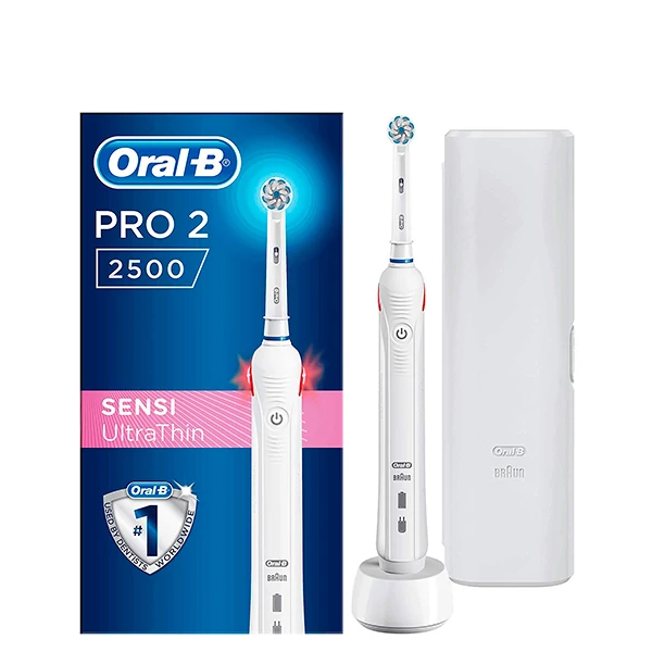 Зубная щетка Oral-B D501 Pro 2 2500 White с футляром