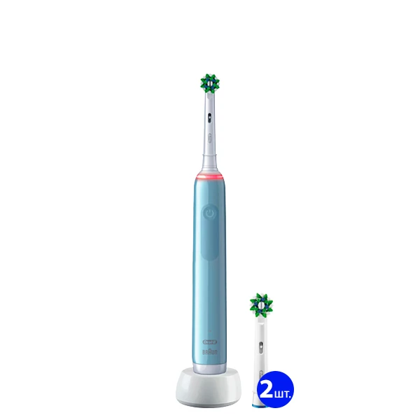 Зубная щетка Oral-B D505.513.3 PRO 3 3000 Cross Action Blue (3 нас.)