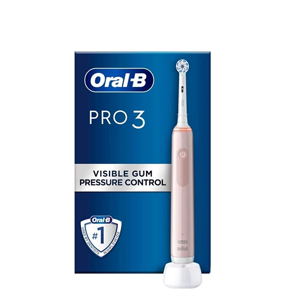 Электрическая зубная щетка Oral-B D505 PRO 3 3000 Sensitive Clean Pink ЕС