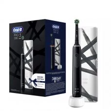 Зубная щетка Oral-B D505 PRO 3 3500 Cross Action Design Edition Black + Travel Case ЕС